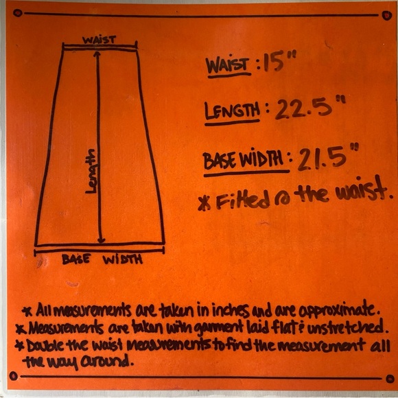 Vintage Frederick’s of Hollywood black midi skirt with slit and button details M - Picture 8 of 8